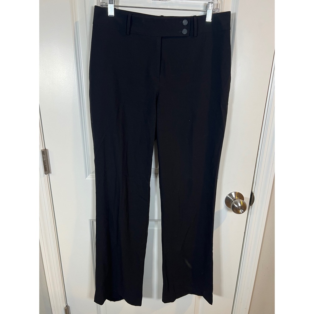 Calvin Klein Womens Dress‎ Pants Curvy Fit Black Size 6